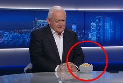 Rymanowski dał Millerowi popcorn na wizji. To nie był przypadek