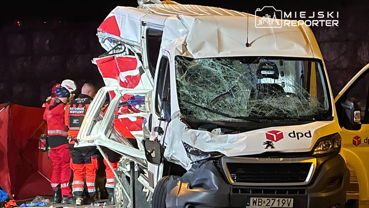 Dramatyczne zdarzenie na S2.