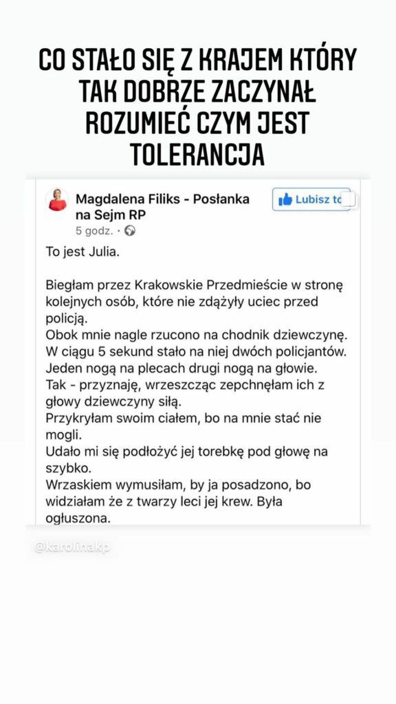 Michał Szpak apeluje do Polaków