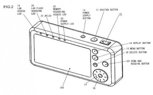 Nowy patent Nikona - e-mail w aparacie 1