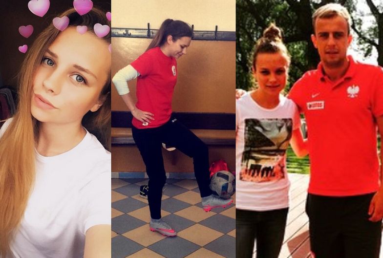 Piłkarka, miłośniczka selfie, nastolatka - oto siostra Grosika