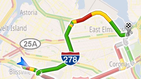 Nawigacja Google'a pomaga omijać korki 1