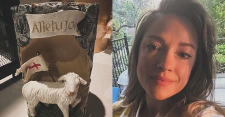 Alicja Bachleda-Curuś pozdrawia rodaków i chwali się widokiem za oknem: "Wesołego Alleluja z deszczowej Kalifornii" (FOTO)