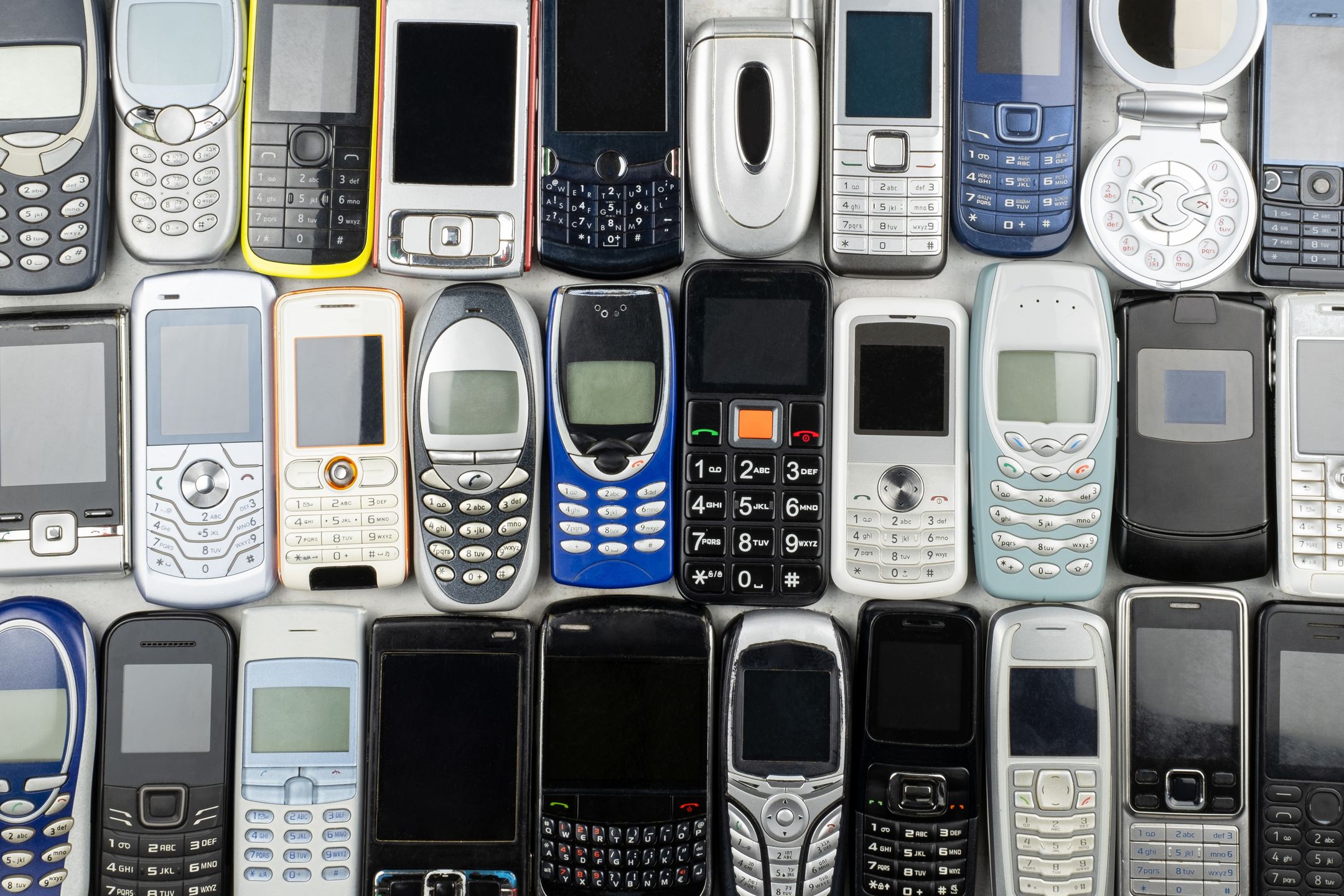 Telefony komórkowe z klawiaturą