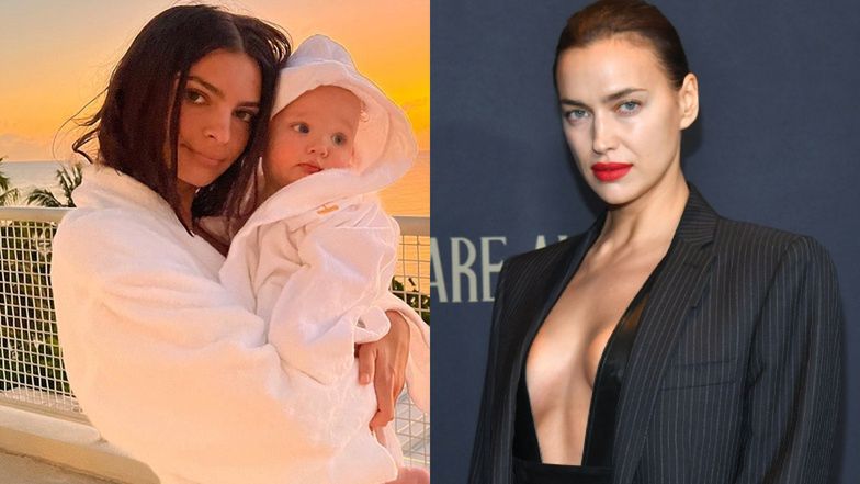 Irina Shayk broni NAGICH zdjęć Emily Ratajkowski z synem w wannie i poleca internaucie: "Odpie*rz się ze swoją PRZECIĘTNĄ OSOBOWOŚCIĄ"