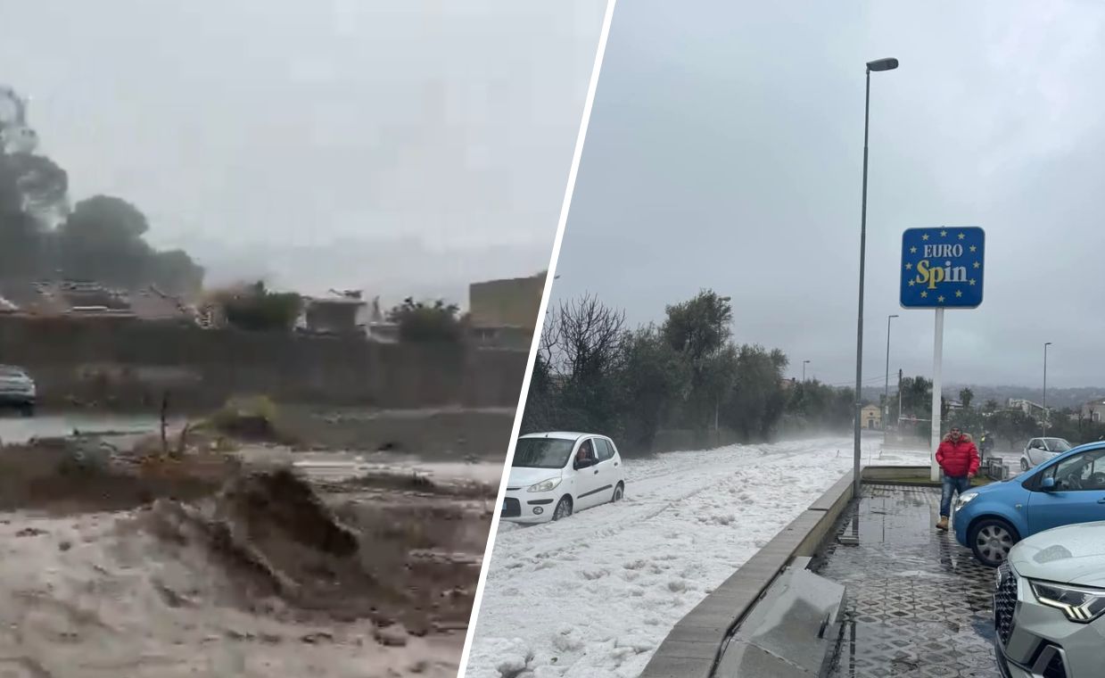 Flood chaos in Sicily: Record rainfall triggers mudslides