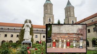 Atak nożem w opactwie w Jarosławiu. 31-latek czeka na przesłuchanie