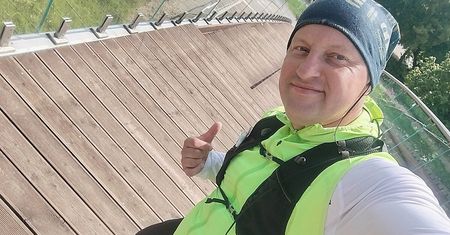 Przebiegnie wszystkie ulice miasta — wyjątkowe wyzwanie naszego mieszkańca
