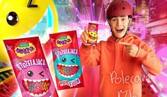 Miłosz Mazur promuje Oranżadę Strzelającą