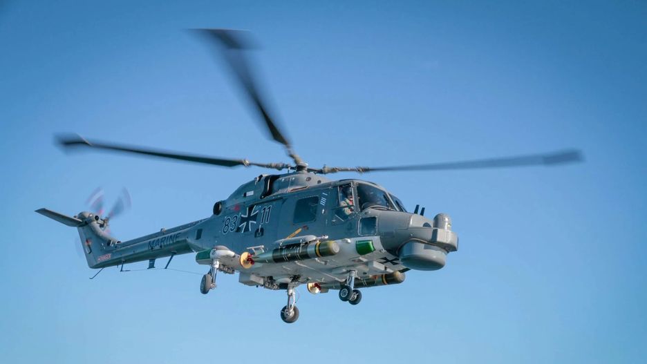 Niemiecki śmigłowiec Super Lynx Mk88a
