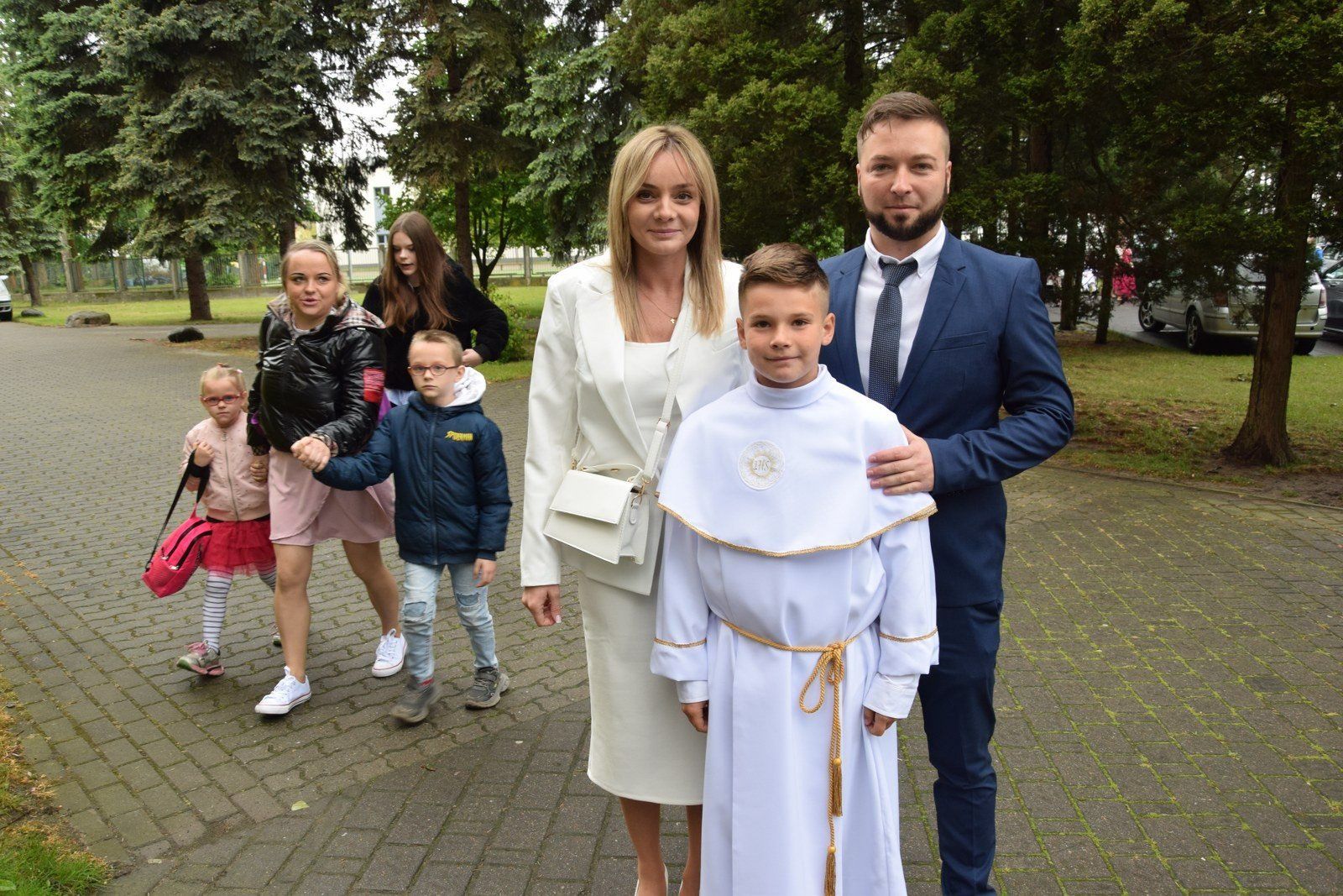 Pierwsza komunia święta odbyła się w kościele św. Antoniego w Zduńskiej Woli