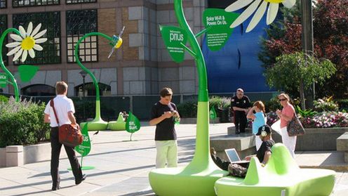 Gigantyczna roślina od Toyoty - da Internet, da energię... 1