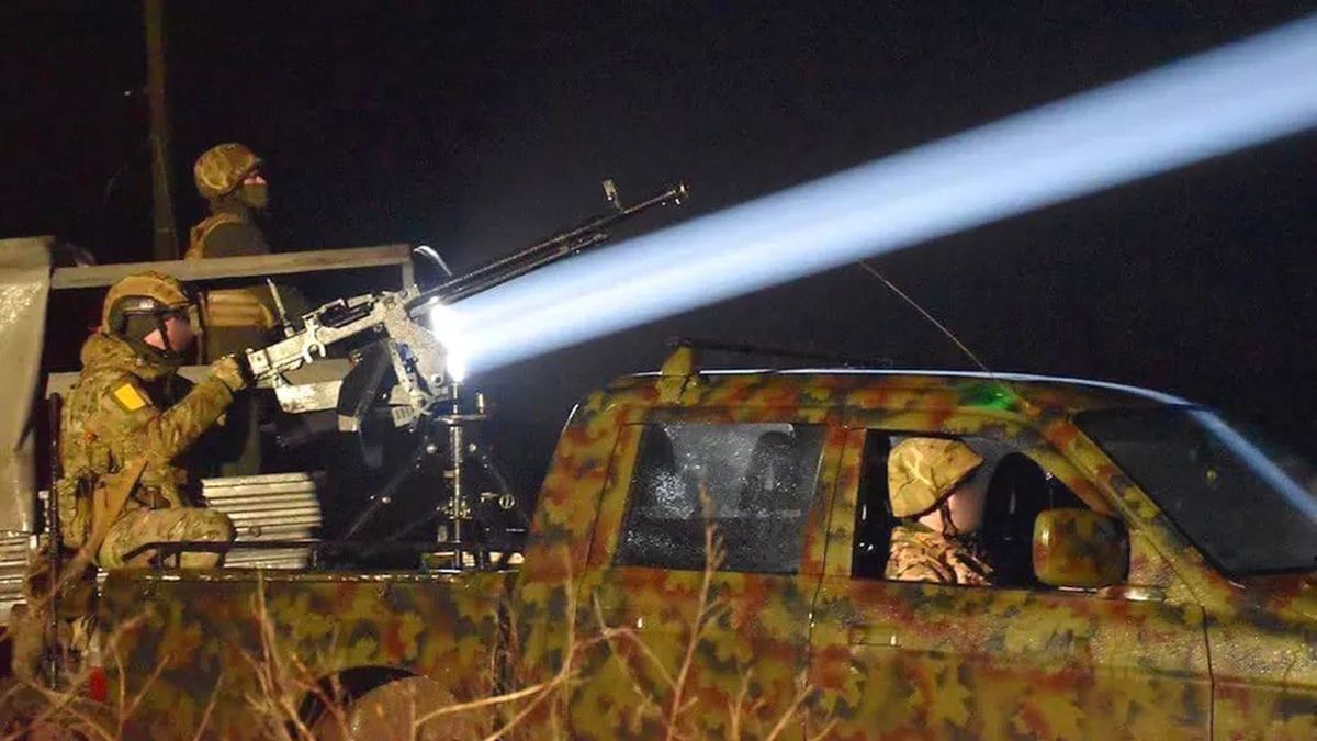 "Łowcy dronów" w Ukrainie