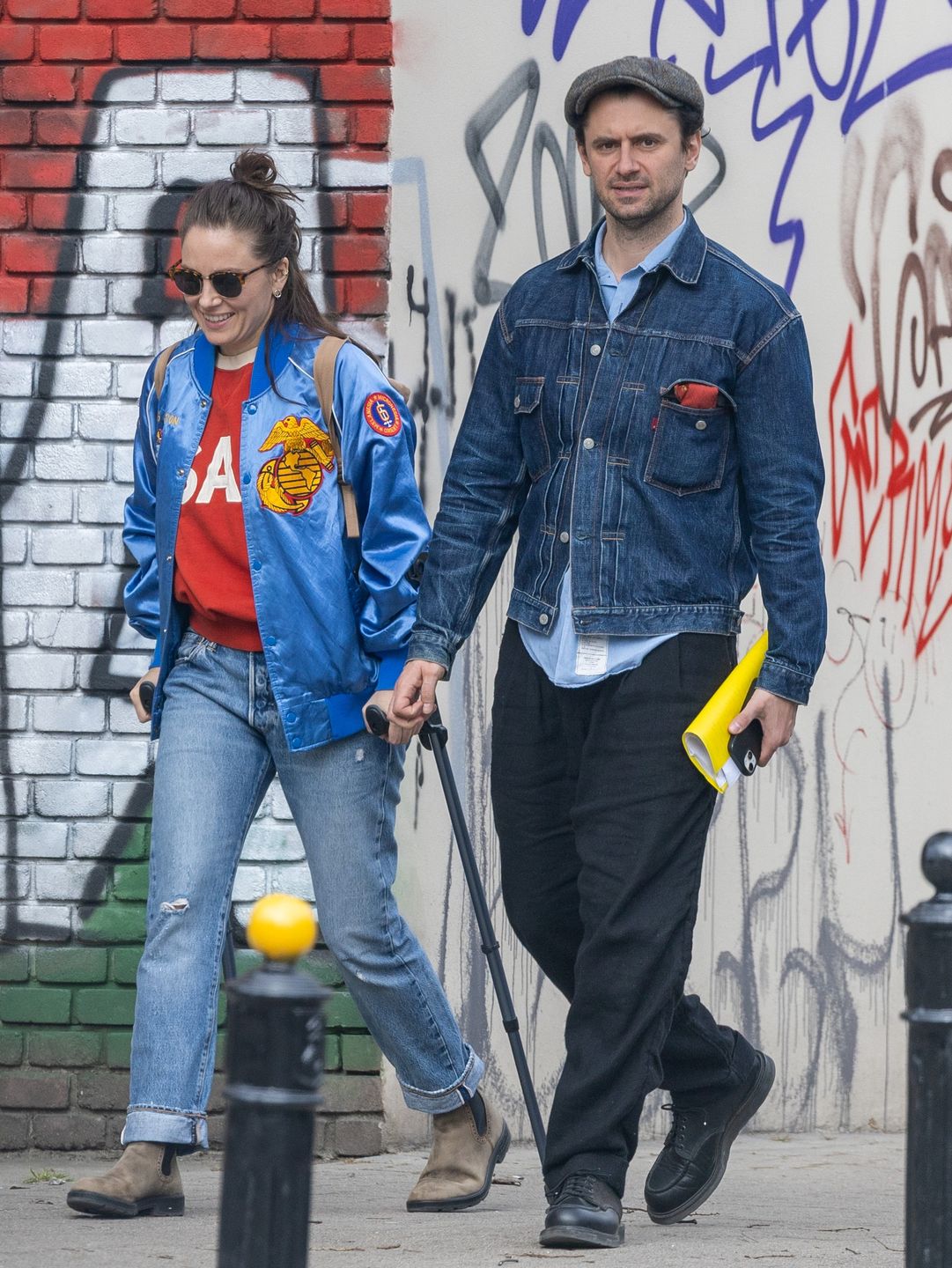 Katarzyna Wajda i Bartłomiej Kotschedoff na lodach