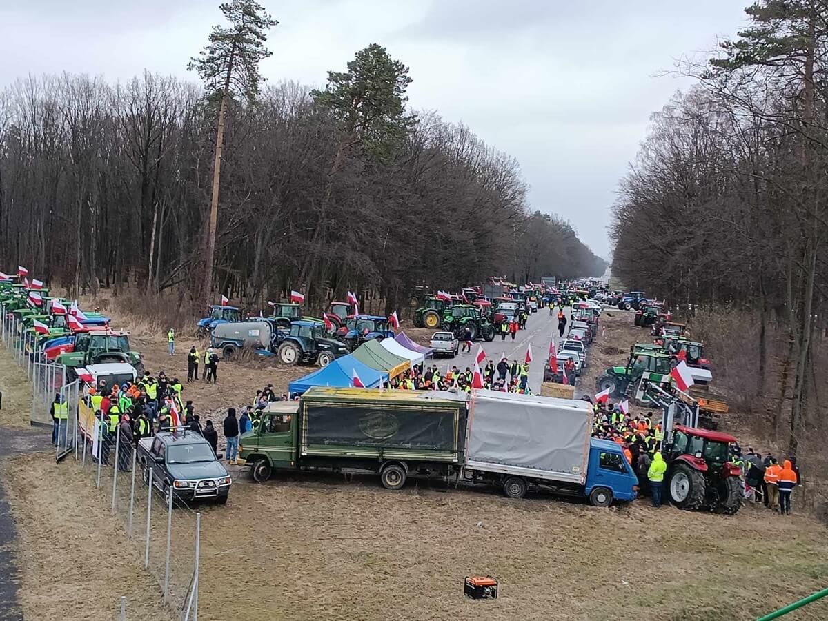 Protest rolników w Kraśniku