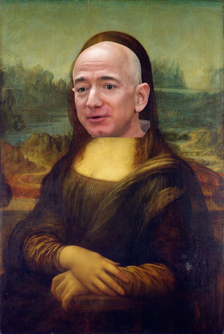 Petycja, aby Jeff Bezos zjadł Mona Lisę, nie jest tak głupia, jak się wydaje