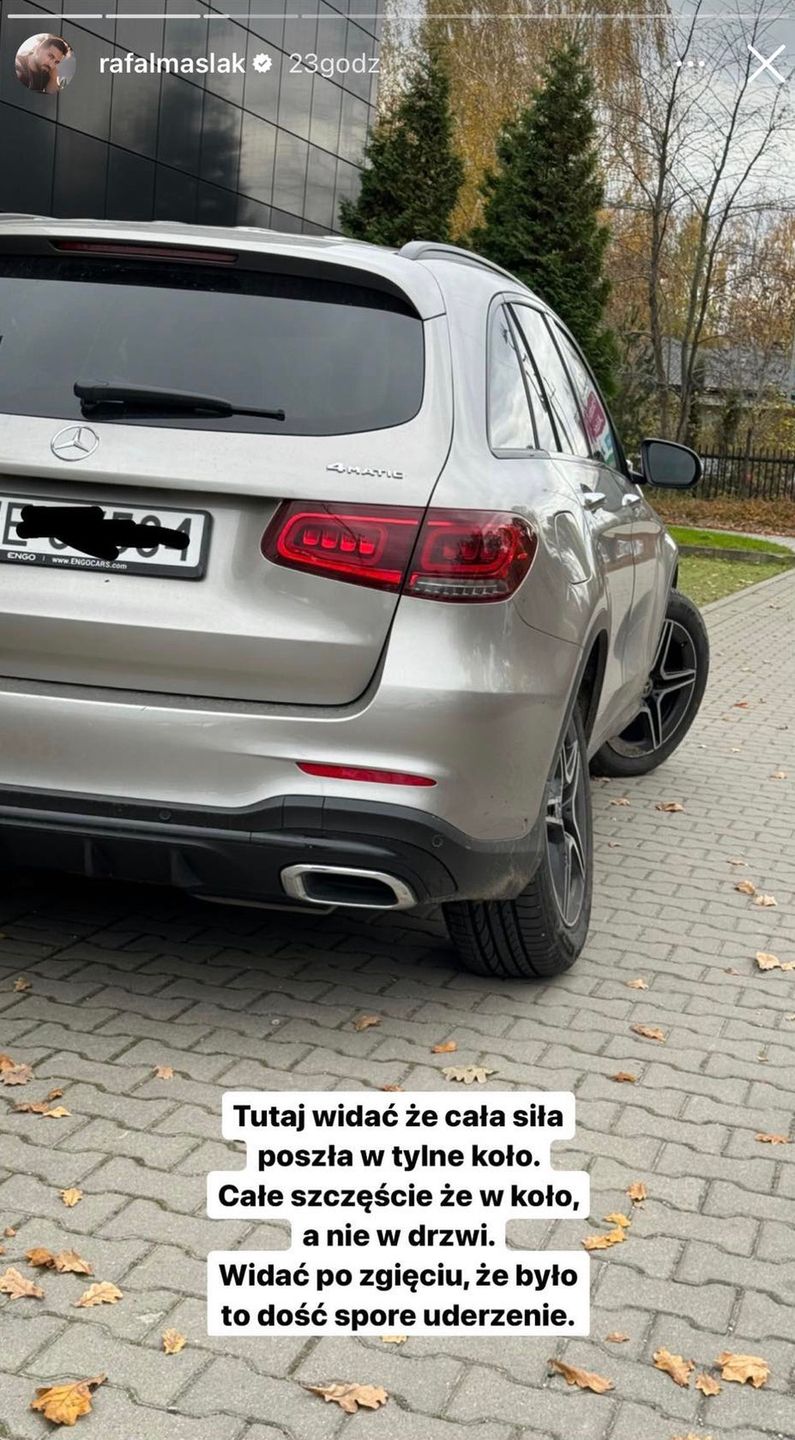 Rafał Maślak miał WYPADEK!