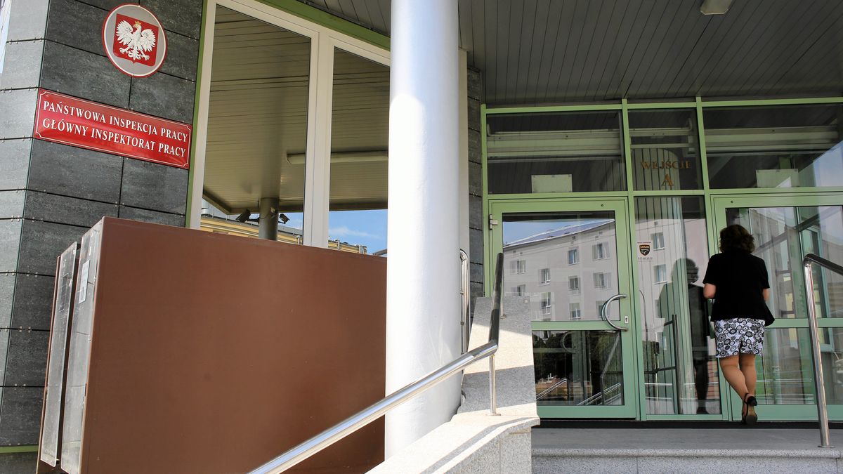 Sprawą zajmuje się Państwowa Inspekcja Pracy