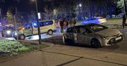 Warszawa: Nieoznakowany radiowóz staranował Toyotę po pościgu