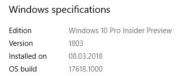 Sets, czyli karty znane z przeglądarek, wreszcie trafił do jawnego programu testów – omawiamy Windows 10 w kompilacji 17618