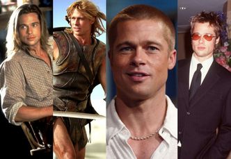 Zaczynał jako kurczak, dziś jest najsłynniejszym aktorem Hollywood. Brad Pitt kończy... 55 LAT! (STARE ZDJĘCIA)