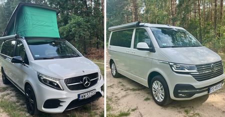 "Mikroapartamenty" na kółkach. Testujemy kamper-vany: Mercedes Marco Polo i VW California