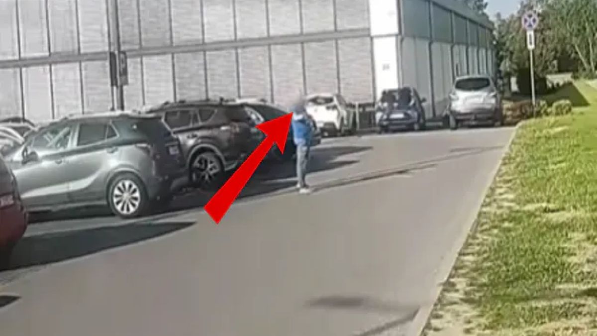 Pan Artur wyjaśnia, jak wyglądało zajście na parkingu