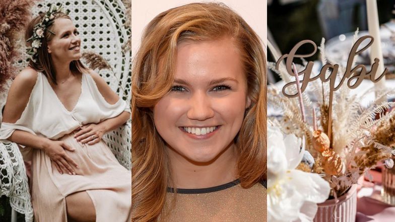 Agnieszka Kaczorowska chwali się baby shower