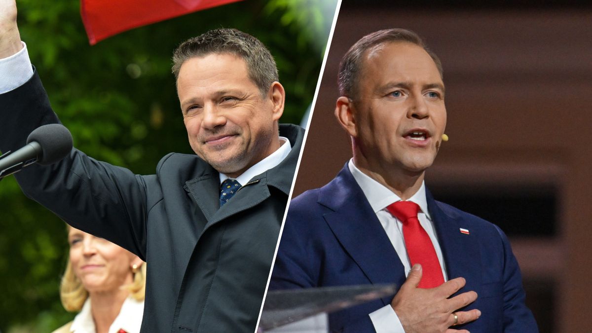 Rafał Trzaskowski i Karol Nawrocki