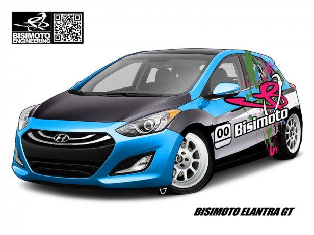 Szalony Hyundai i30/Elantra GT o mocy 600 KM [SEMA 2012]