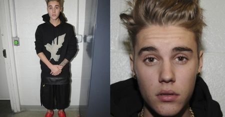 Aresztowany Bieber POKAZUJE TATUAŻE! (ZDJĘCIA)