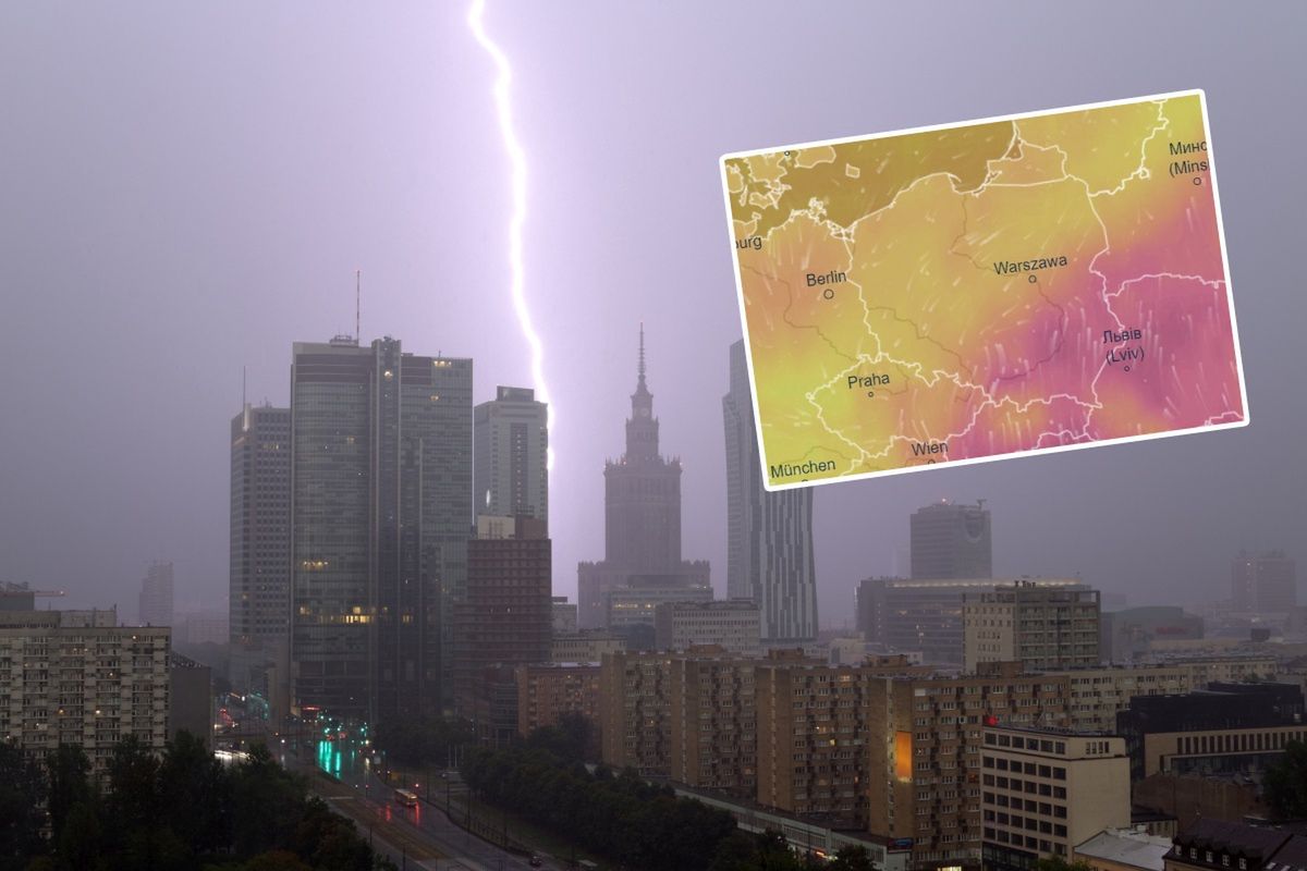 Pogoda. Nadchodzą superburze i trąby powietrzne