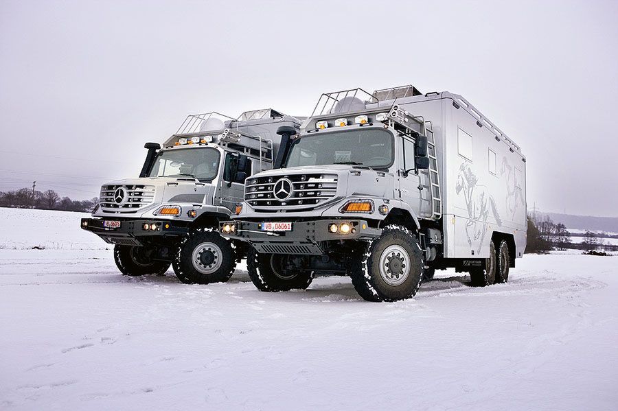 Mercedes-Benz Zetros 2733 - dom, który wjedzie wszędzie