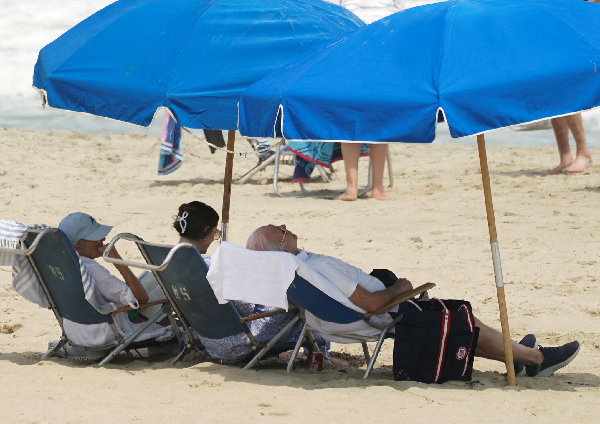Joe Biden przyłapany na plaży