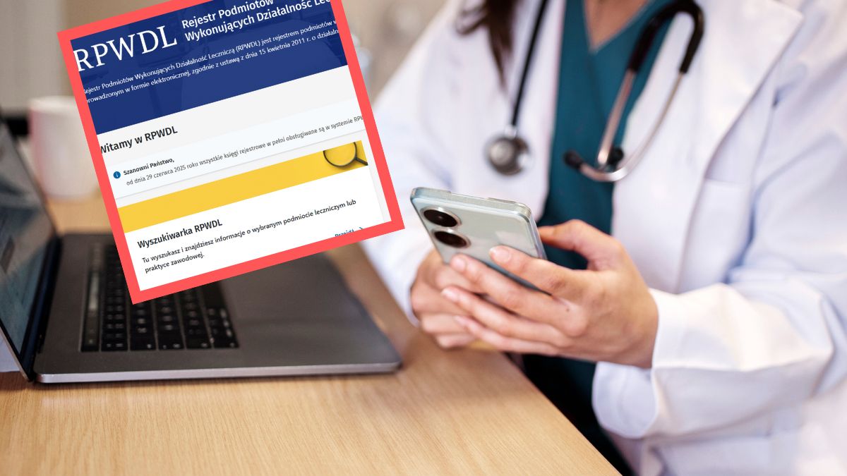 Rejestr RPWDL zawiera prywtane dane lekarzy