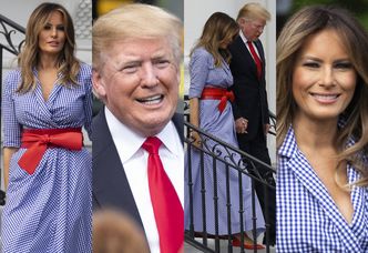 Szczęśliwy Donald i Melania w stylizacji za 15 tysięcy na obchodach Dnia Niepodległości (ZDJĘCIA)