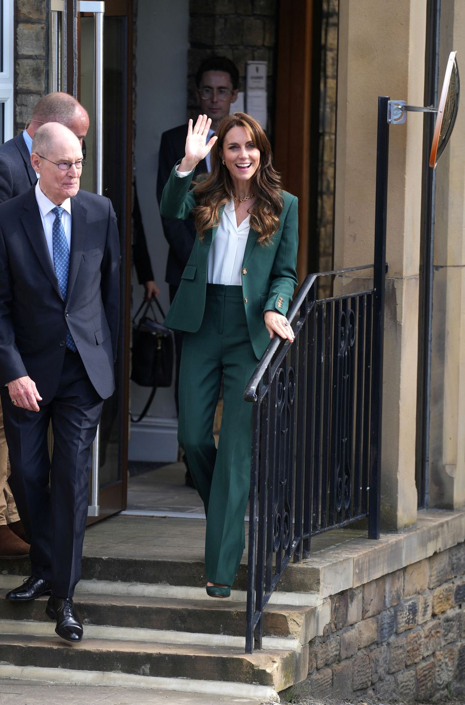 Kate Middleton odwiedza producentów tekstyliów w Leeds