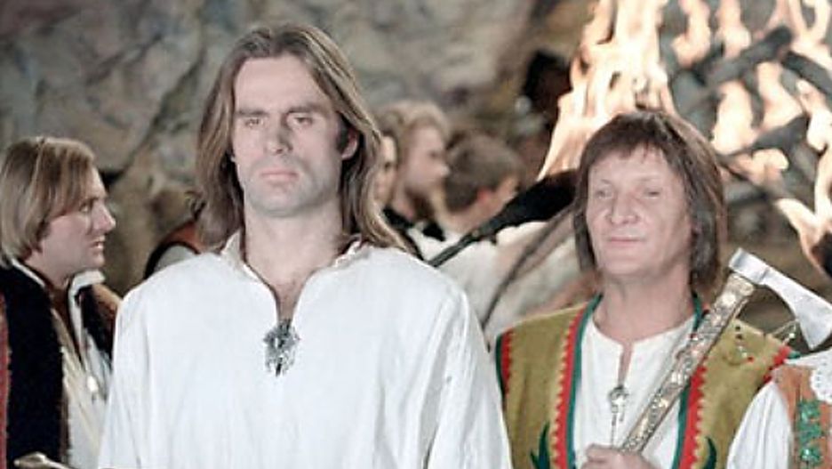 Marek Perepeczko i Marian Łącz w "Janosiku"