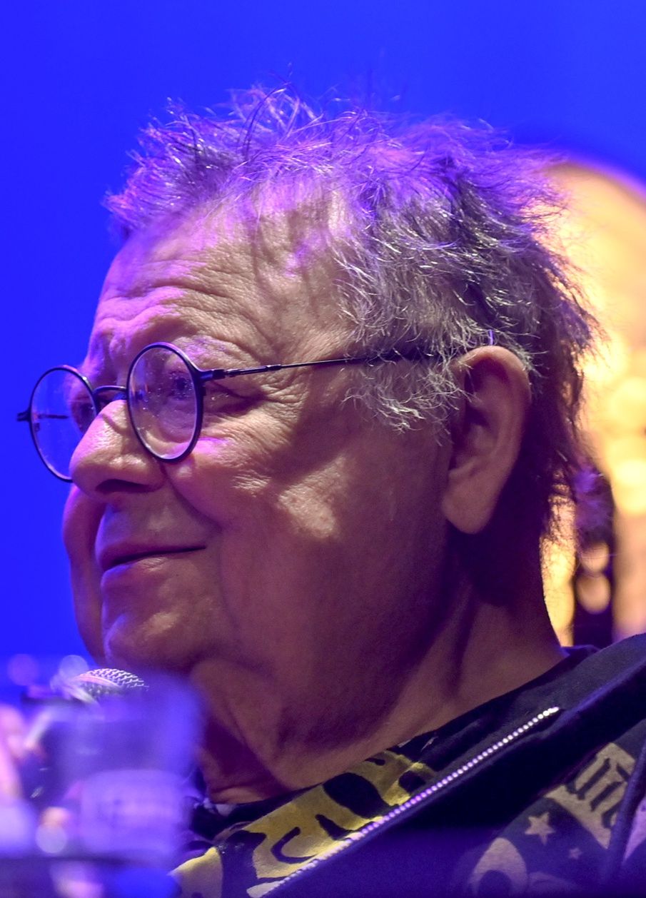 Wojciech Mann na jubileuszu Piotra Bukartyka