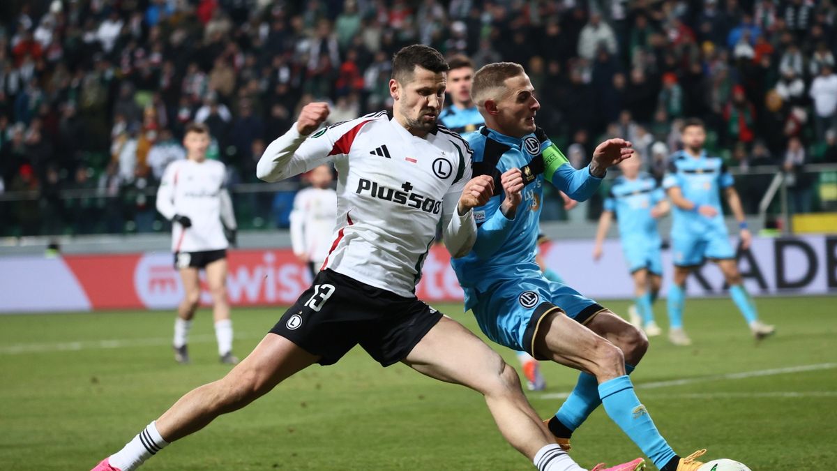 Legia Warszawa przegrała u siebie z Lugano 1:2