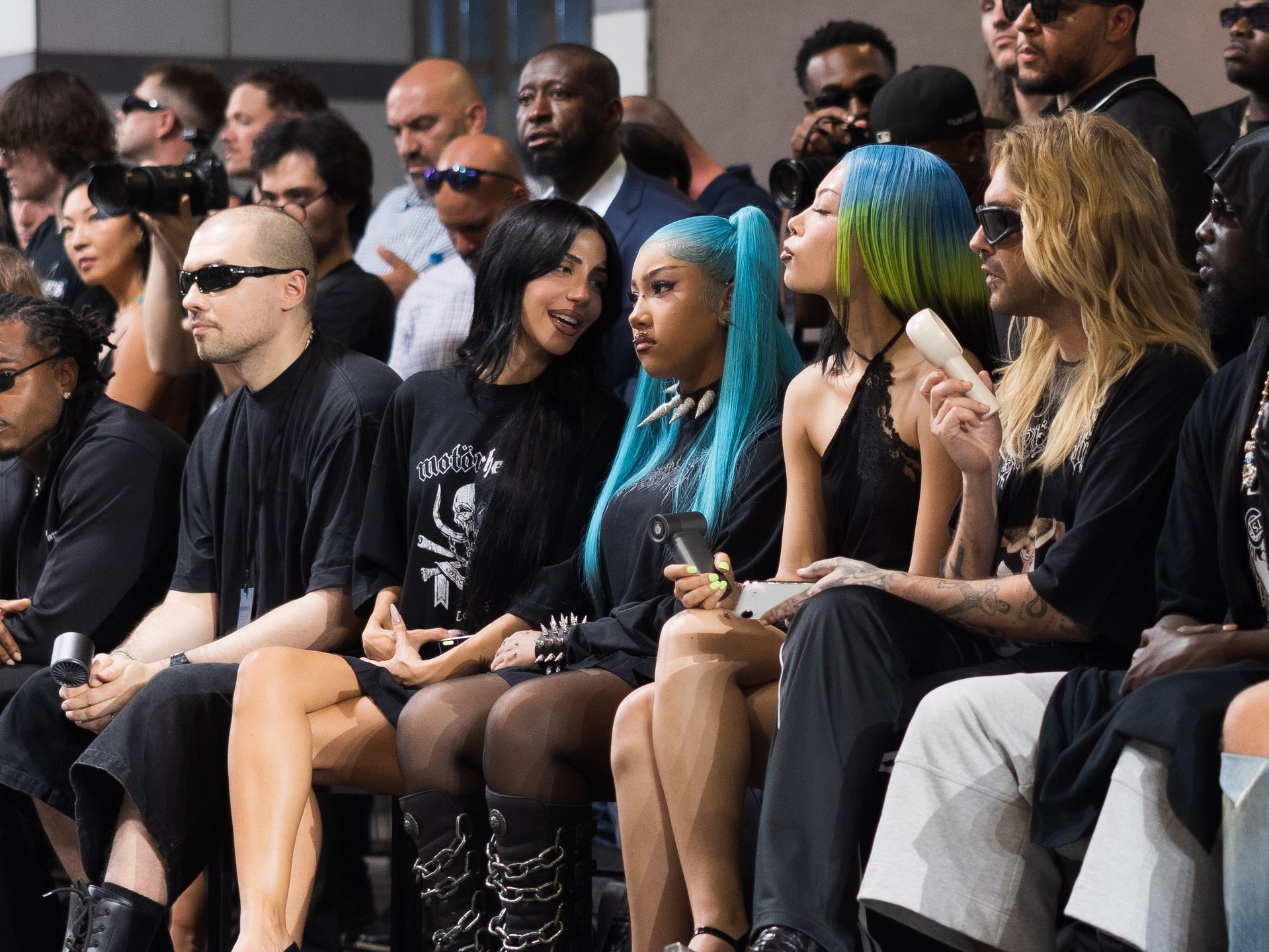 North West na pokazie Vetements