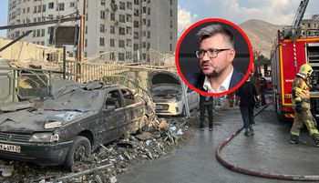 Polak uciekł z Iranu. Ujawnił SMS. Taką propagandową wiadomość otrzymał