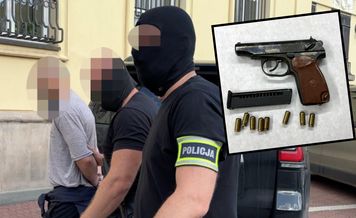 Trzech Rosjan zatrzymanych. W mieszkaniu mieli broń i amunicję