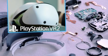 Rozłożył gogle PS VR2 na części – co jest w środku?