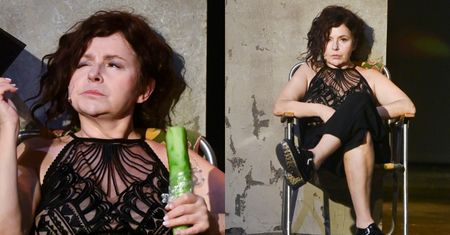 Aleksandra Konieczna prezentuje ODMIENIONE OBLICZE na deskach teatru
