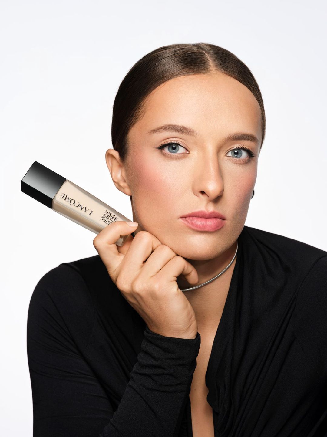 Iga Świątek w kampanii Lancôme z Notino