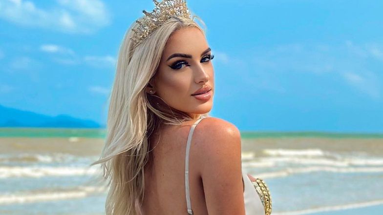 Caroline Derpienski pokazała się bez makijażu