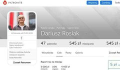 Dariusz Rosiak rusza ze zbiórką na własny "Raport o stanie świata". Potrzebuje 25 tys. zł miesięcznie