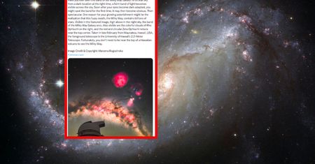 Zdjęcie Polki zachwyciło NASA. Przyznano prestiżowe wyróżnienie