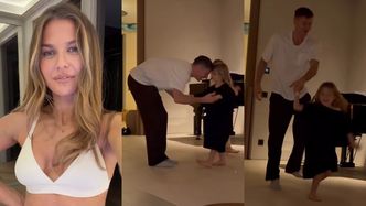 Anna Lewandowska pokazała jak Robert wywija z córkami: "Córka to najpiękniejsza lekcja miłości dla ojca" (WIDEO)